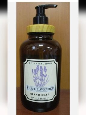 Botanical Home Fresh Lavender Hand Soap (Glass swap bottle)
